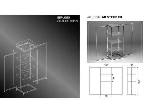 ARREDAMENTO - ESPOSITORE - ARSTEX2 - CH