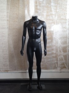 MANIQUÍ LITE SILOUETTE HOMBRE NEGRO - SAM 1