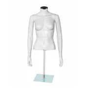 TORSO LITE EGO - BUSTO UOMO BASE LUNGA IN VETRO