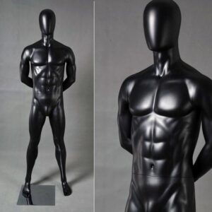 CABEZA DEPORTIVA HOMBRE MANIQUÍ NEGRO M2 TS